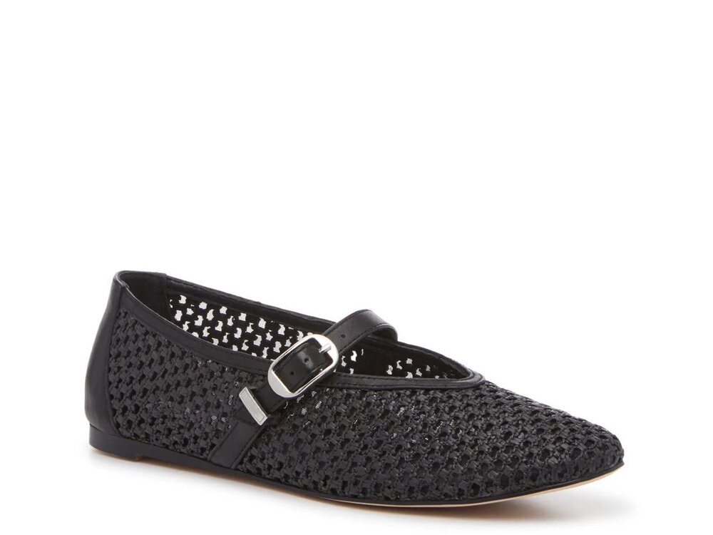 NWT Steve Madden - Black Luxxy Mary Jane Flat - 7.5